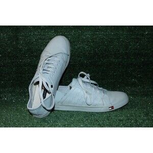 Tommy Hilfiger Womens TWLAMONTE-R Tennis Shoes Light Blue Casual *READ*